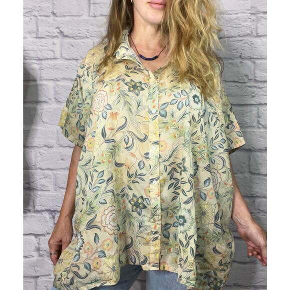 Natural Life lightweight oversized boxy blouse - Picture 1 of 9
